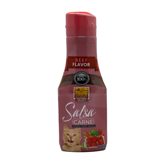 🐱🍗 Salsa Natural Select Carne para Gatos (220ml)